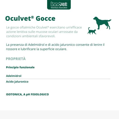 Oculvet Gocce informazioni composizione