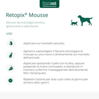 Retopix Mousse applicazione