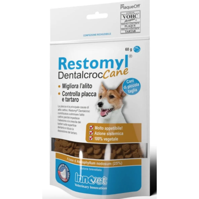 Restomyl Dentalcroc Cani Piccoli 60 gr