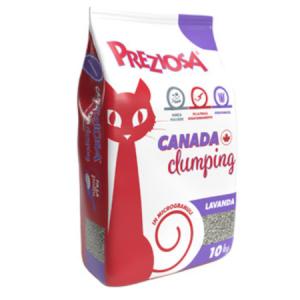 Preziosa Lettiera Gatto Canada Clumbing Lavanda 10kg