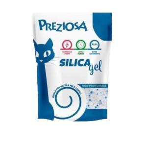 Preziosa Lettiera Gatto Silica Gel Non Profumata