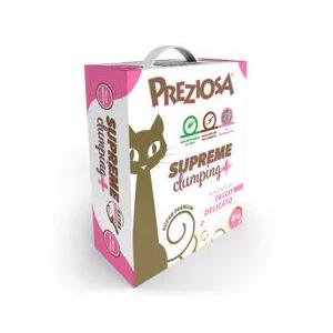 Lettiera Gatto Preziosa Supreme Clumping Talco Delicato