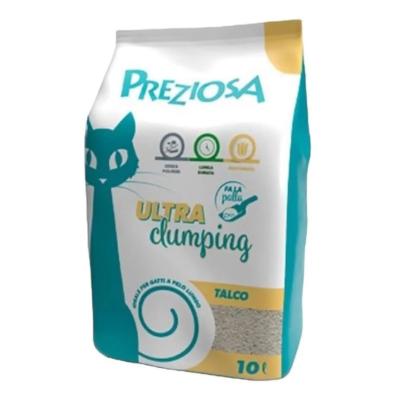 Lettiera Gatto Preziosa Ultra Clumping Talco