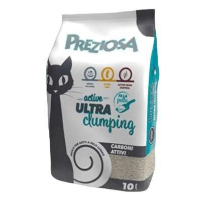 Lettiera Gatto Preziosa Ultra Clumping Carboni Attivi