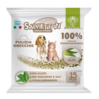 Salviette Biodegradabili Orecchie
