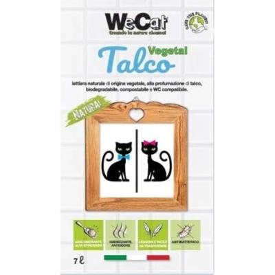 WeCat Lettiera Vegetale Talco 3,5kg