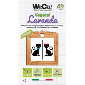 WeCat Lettiera Vegetale Lavanda 3,5kg