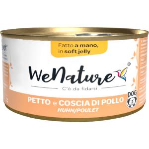 WeNature Cane Adulto Petto di Pollo e Coscia di Pollo 150gr
