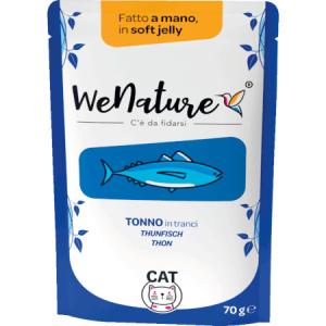 WeNature Umido Gatto con Tranci di Tonno in Jelly
