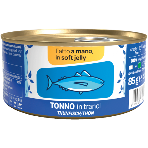 WeNature Umido Gatto con Tonno in Tranci in Jelly