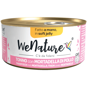 WeNature Umido Gatto con Tonno e Mortadella in Jelly 2