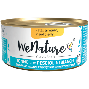 WeNature Umido Gatto con Tonno e Pesciolini in Jelly 2