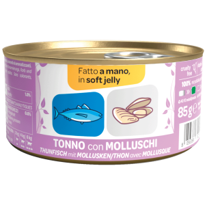 WeNature Umido Gatto con Tonno e Molluschi in Jelly