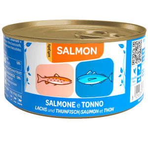 WeNature Umido Gatto con Salmone e Tonno in Jelly