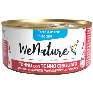 WeNature Umido Gatto con Tonno e Tonno Grigliato in Acqua 2