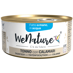 WeNature Umido Gatto con Tonno e Calamari in Acqua 2