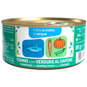 WeNature Umido Gatto con Tonno e Verdure in Acqua