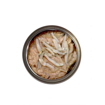 WeNature Umido Gatto con Tonno e Pesciolini Bianchi in Acqua