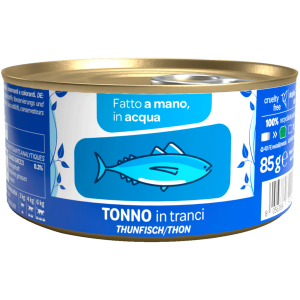 WeNature Umido Gatto con Tranci di Tonno in Acqua