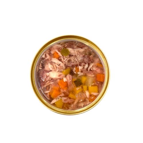 WeNature Umido Gatto Senza Cereali con Tonno e Verdure in Jelly
