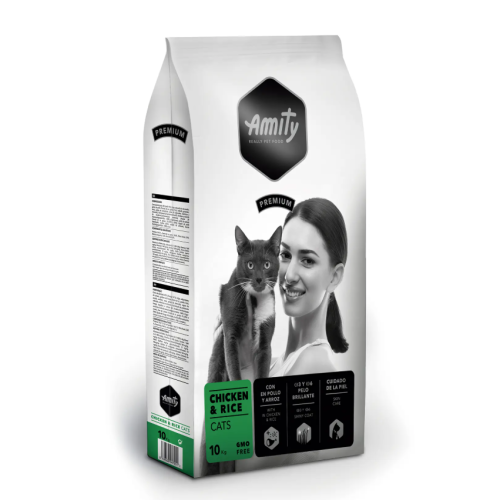 Amity Premium Gatto Adulto Pollo e Riso