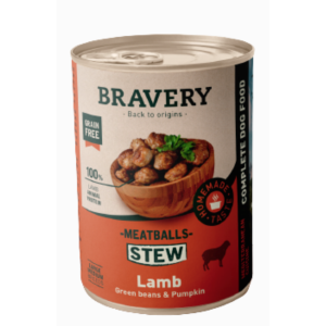 Bravery Cane Meatballs Agnello 400gr