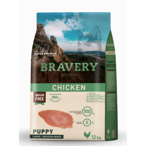 Bravery Cane Puppy Medium & Large Pollo