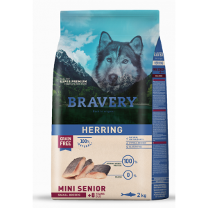 Bravery Cane Senior Mini Aringa 2kg