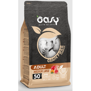 Oasy Agnello Cane Adulto Grain Free Medium & Large