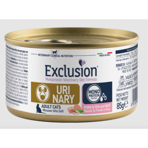 Exclusion gatto Urinary Lattina 85gr