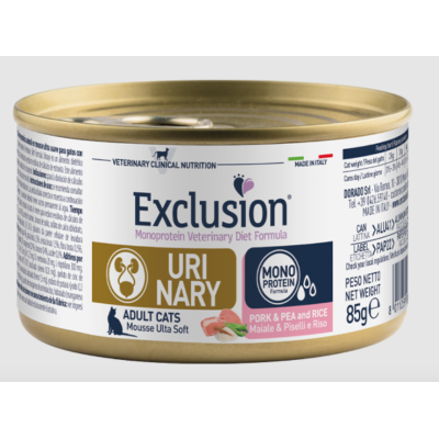 Exclusion gatto Urinary Lattina 85gr