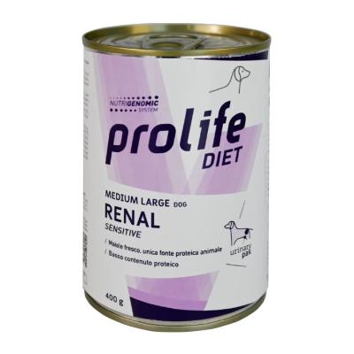 Prolife Cane Renal Sensitive Medium Large Lattina 400 Gr