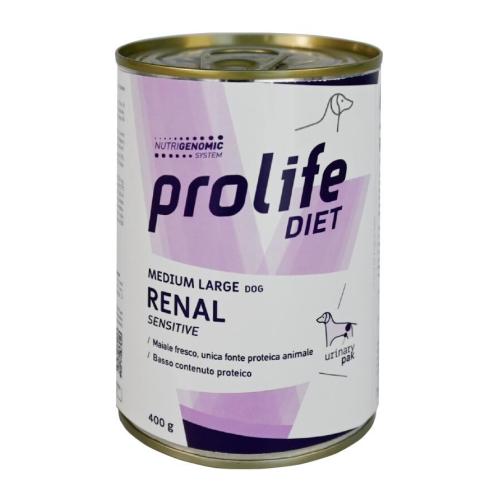 Prolife Cane Renal Sensitive Medium Large Lattina 400 Gr