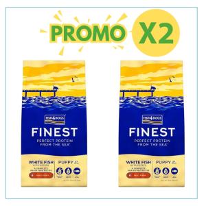 Fish4Dogs Puppy finest white fish small 12kg 2