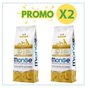 Monge natural superpremium all breeds pollo 2.5kg 2