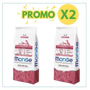 Crocchette monge superpremium monoprotein manzo 2,5kg 2
