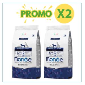Monge Cane Natural Superpremium Senior Medium Pollo 2
