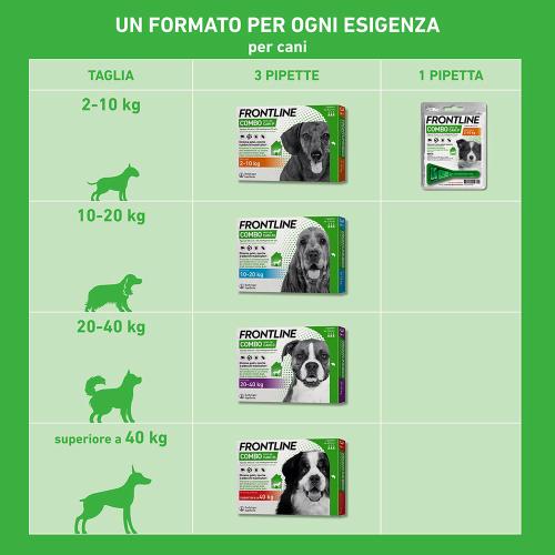 Frontline Combo cani taglia piccola 2-10kg 1 pipetta
