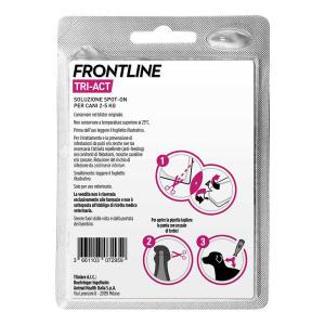 FRONTLINE TRI ACT cani taglia mini 2-5kg 1 pipetta 2