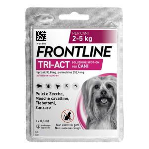 FRONTLINE TRI ACT cani taglia mini 2-5kg 1 pipetta