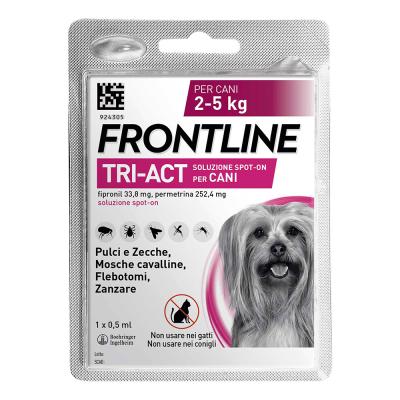 FRONTLINE TRI ACT cani taglia mini 2-5kg 1 pipetta
