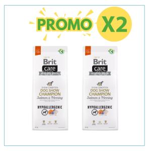 Brit Care Cane Hypoallergenic Dog Show Champion Salmone e aringa 2