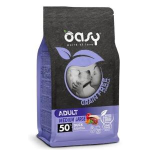 Oasy Cane Adulto Grain Free Medium e Large Anatra