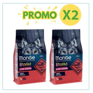 Monge Cane Bwild Low Grain Adulto All Breads Cervo 2