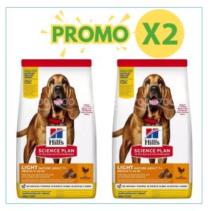 Hill's Cane Mature 7+ Light Medium Pollo 2
