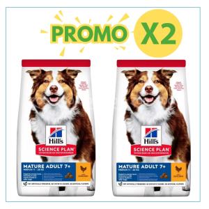 Hill's Cane Science Plan Mature Medium Pollo 2