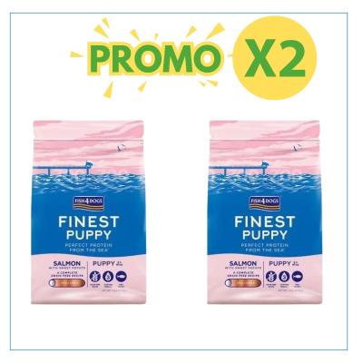 Fish4Dogs Cane Puppy Finest Salmone...