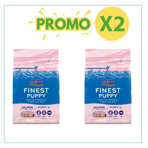 Fish4Dogs Cane Puppy Finest Salmone Small 6 kg