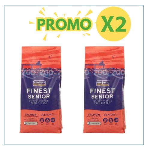 Fish4Dogs Cane Finest Senior Salmone Large 6kg