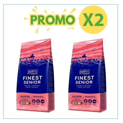 Fish4Dogs Cane Finest Senior Salmone Small 6 kg